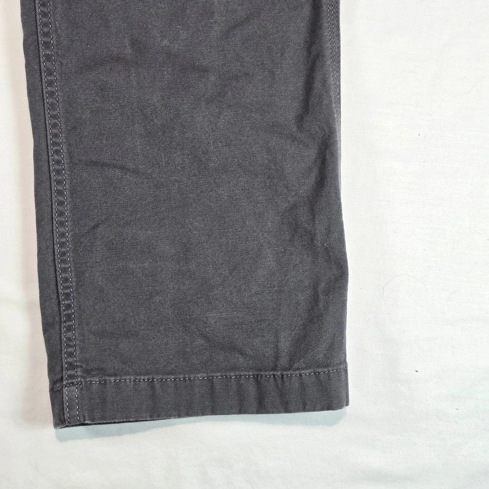 Carhartt Rugged Flex Relaxed Fit Canvas Work Pants Gray 31x30 102291 Shadow